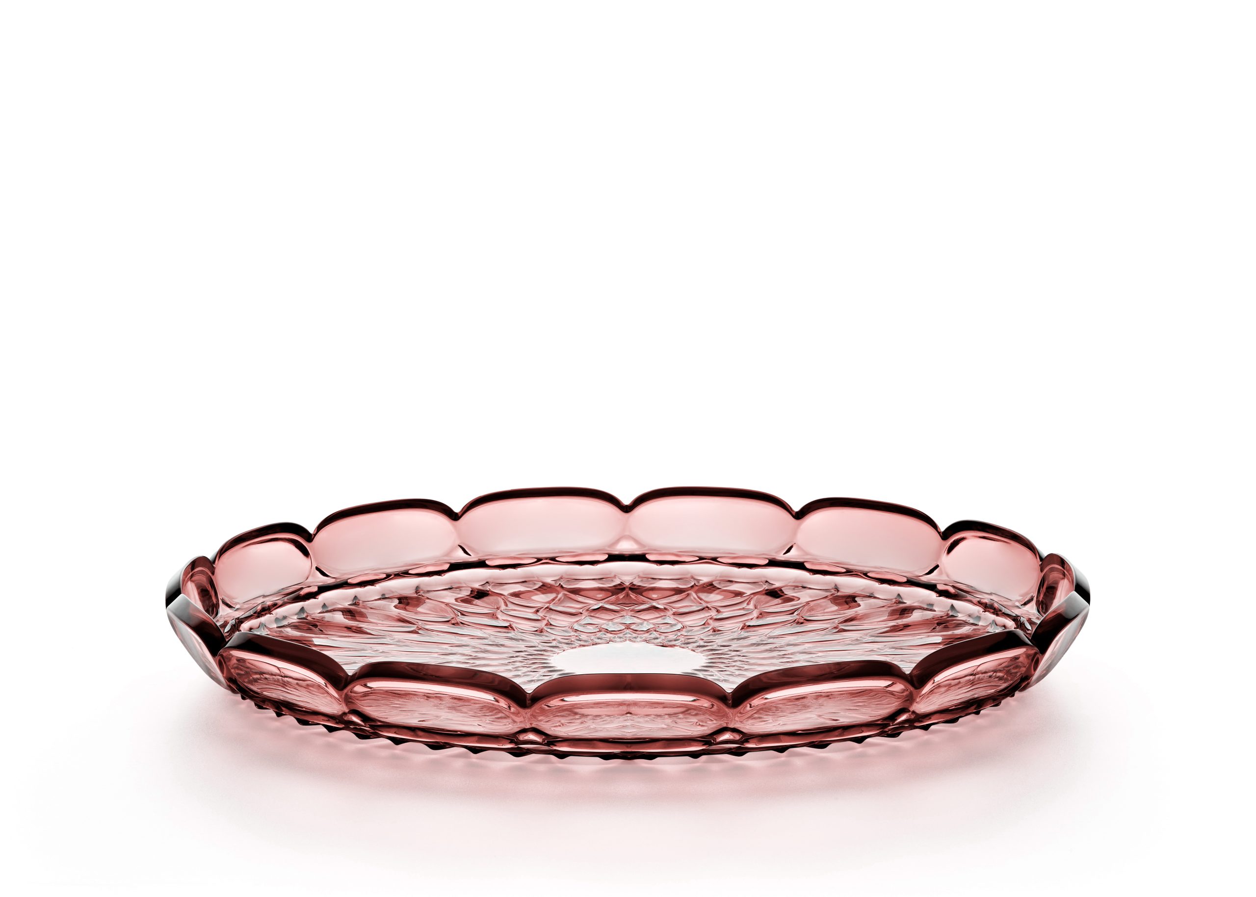 Vassoio Tondo Grande Vanity Viola Malva