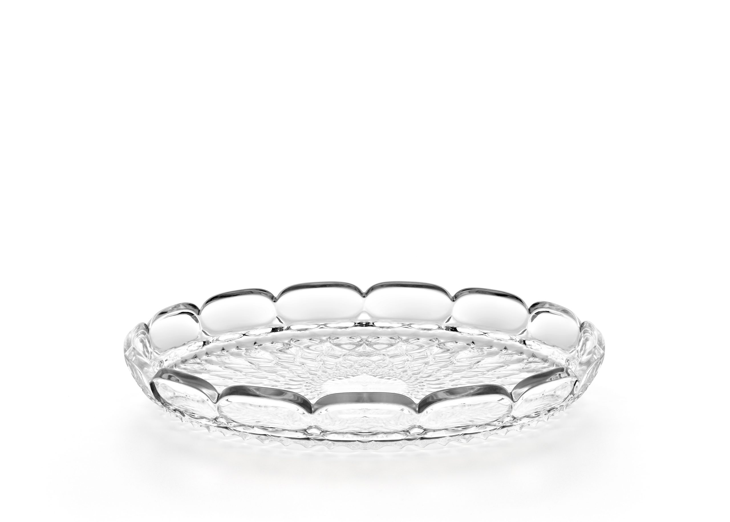 Vassoio Tondo Piccolo Vanity Trasparente