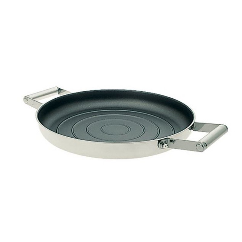 VICKERS BISTECCHIERA 2 MANICI ACCIAIO INOX 28 CM. SERAFINO ZANI