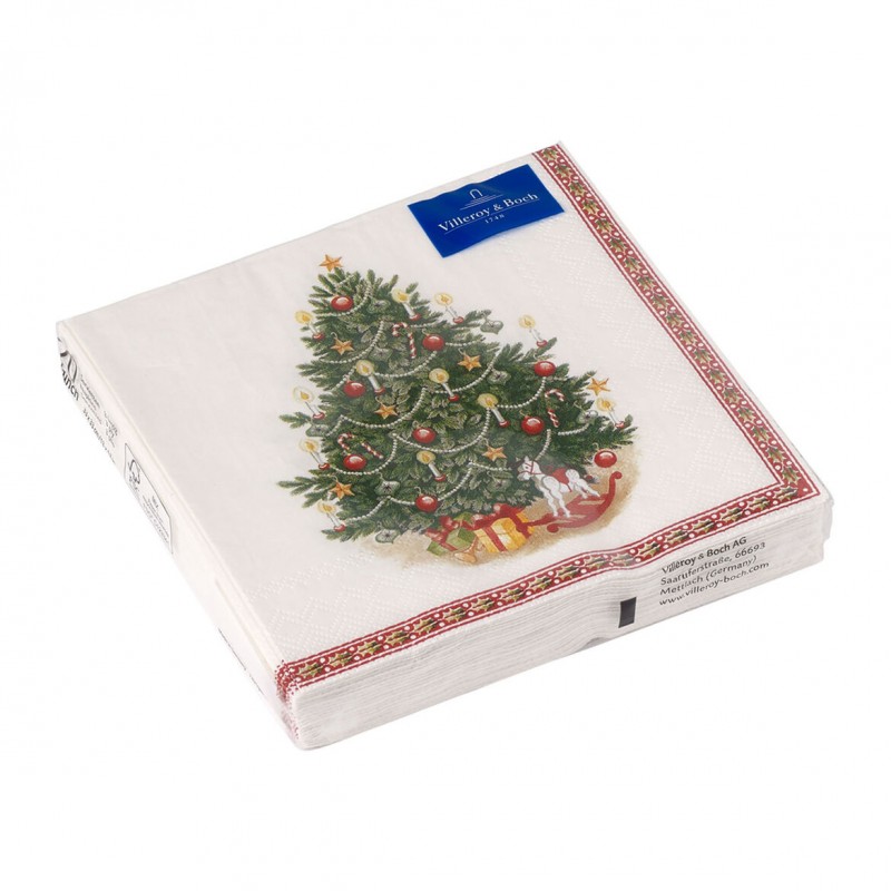 Villeroy & Boch Winter Specials Toys 2024 Tovagliolo grande albero 20 pz