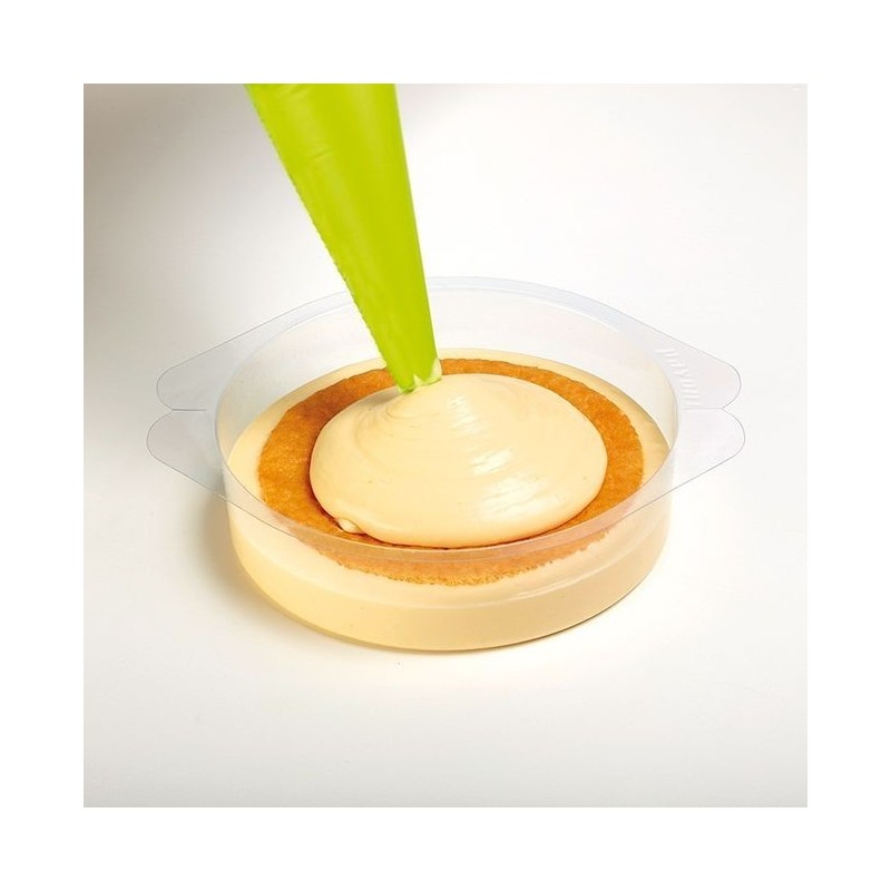 VOILÀ STAMPI MONOUSO PER MONOPORZIONI Ø 6,5 CM H 4 CM - CONF. 900 PZ PAVONI