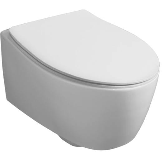 Wandvase im minimalistischen Design aus weißer Keramik - LFT, Simas