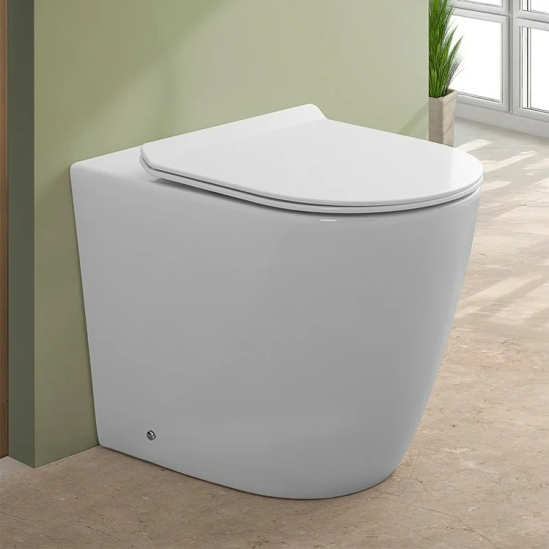 Wc altezza 45 cm per persone anziane con sedile soft-close Comfort