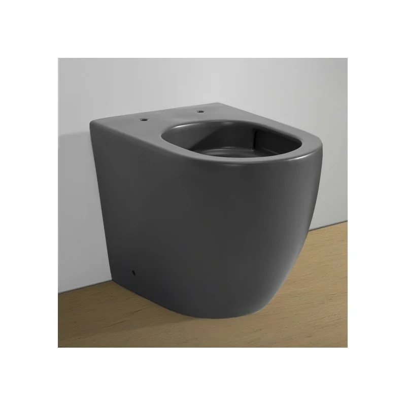 Wc filomuro tornado in ceramica grigio opaco Tokyo