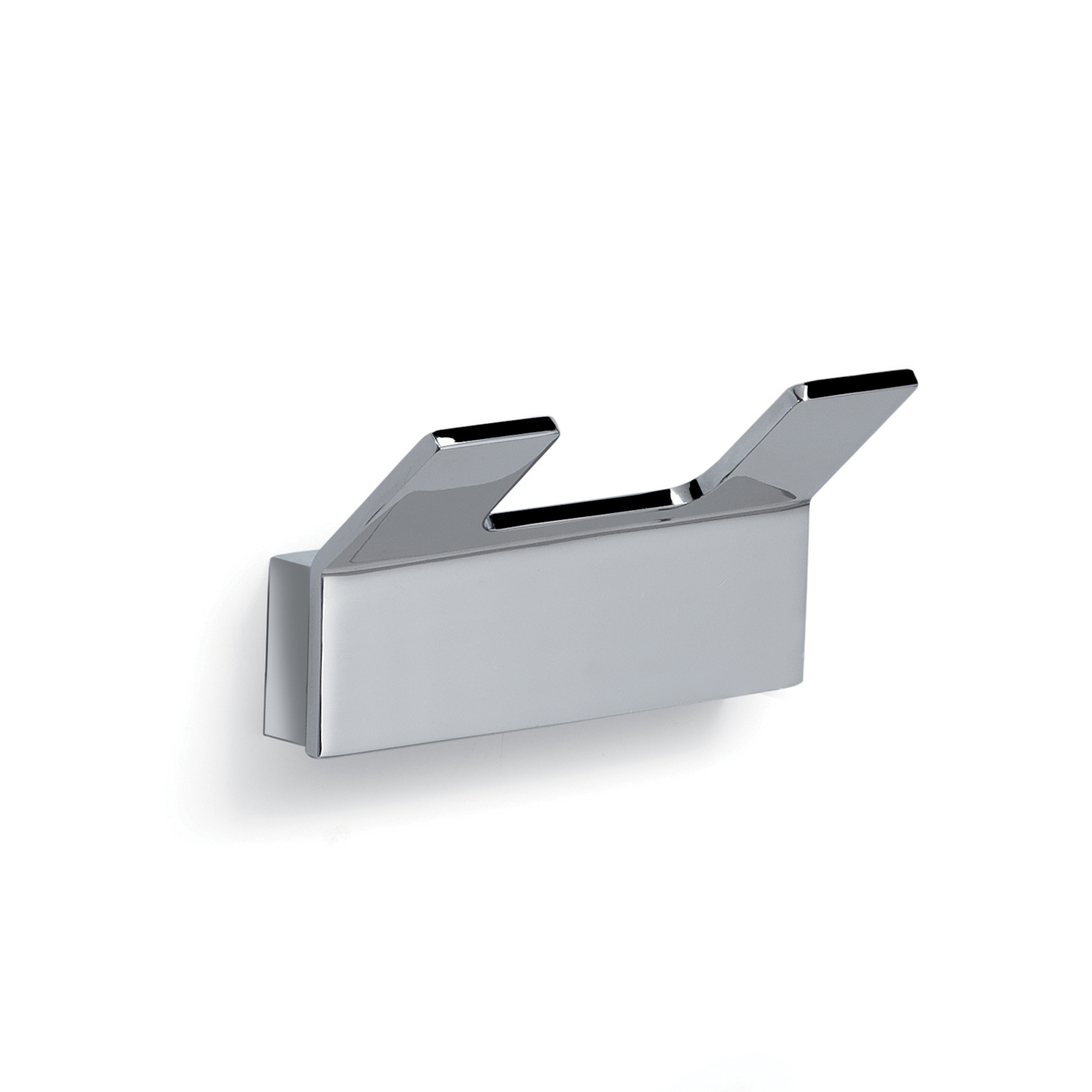 Appendiabiti doppio in ottone modello Gulliver di Gedy - Cromato