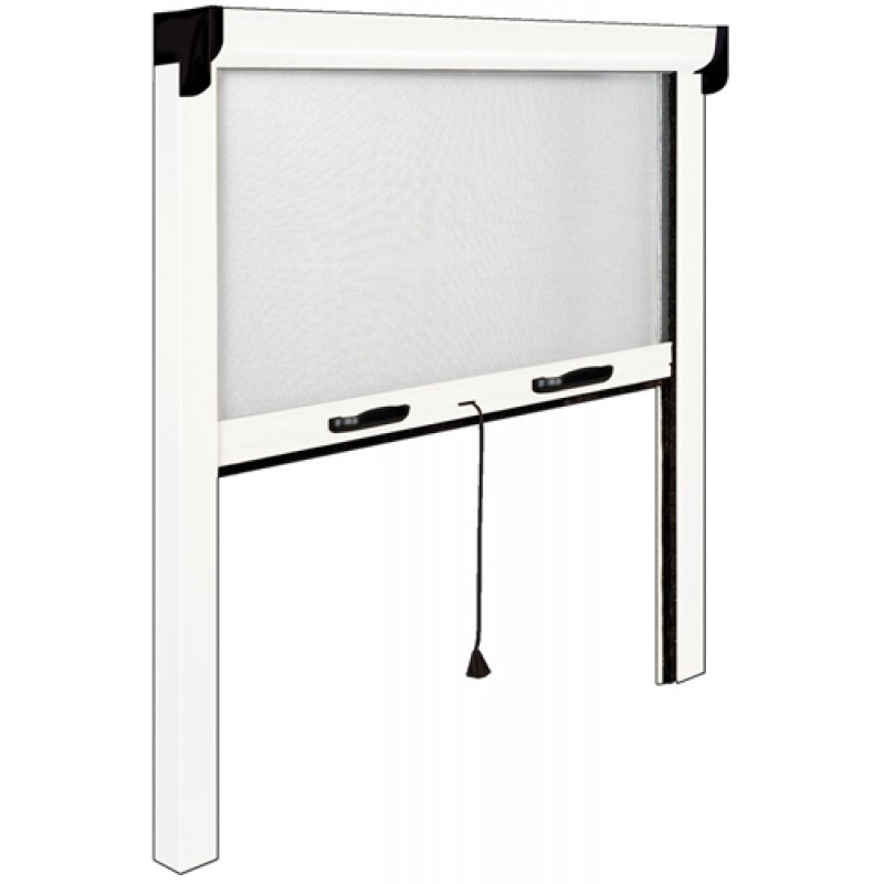 ZANZARIERA KIT BIANCO 120/100X160 AP. VERTICALE MAURER