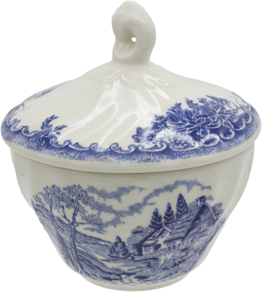 Zuccheriera in ceramica Brook Blue